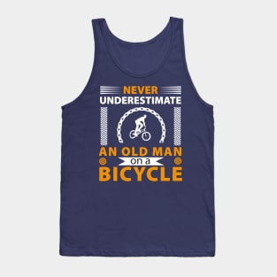 Bicycle. Grandparents Day Tank Top